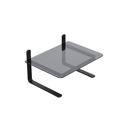 SUPORTE PARA MONITOR OFFICE VIDRO FUMÊ - RELIZA