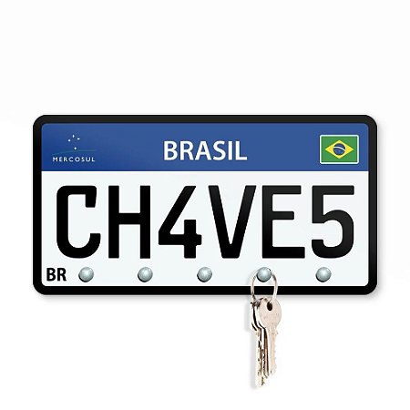 PORTA CHAVES 21X11 PLACA CH4V3S - BEEK