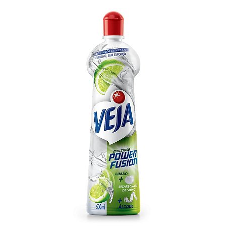 VEJA MULTIUSO POWER FUSION LIMÃO SQUEEZE - 500ML