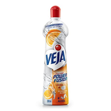 VEJA MULTIUSO POWER FUSION LARANJA SQUEEZE - 500ML