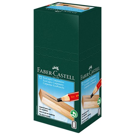 LÁPIS CARPINTEIRO C/72 UNIDADES - FABER-CASTELL