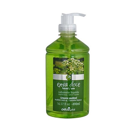 SABONETE LÍQUIDO DETAGOLD ERVA DOCE - 490ML