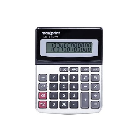 CALCULADORA DE MESA MX-C­129M 12 DÍGITOS - MAXPRINT