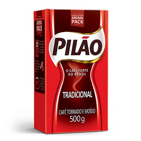 CAFÉ PILÃO TRADICIONAL - 500G