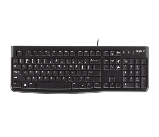 TECLADO COM FIO USB K120 PRETO - LOGITECH