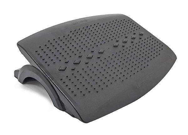 APOIO ERGONÔMICO PARA OS PÉS PRETO - MAXCRIL