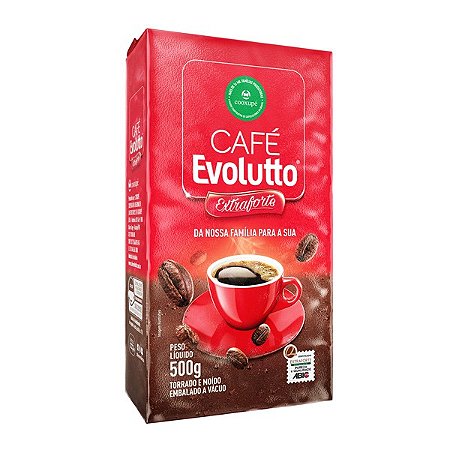 CAFÉ EVOLUTTO EXTRAFORTE VÁCUO - 500G