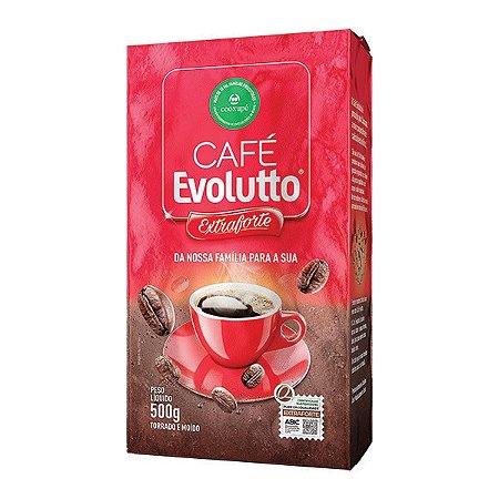 CAFÉ EVOLUTTO EXTRAFORTE VÁCUO - 500G