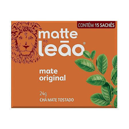 CHÁ MATTE ORIGINAL C/15 SACHÊS - LEÃO
