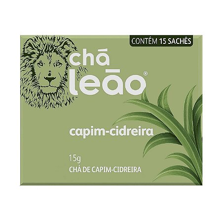 CHÁ CAPIM-CIDREIRA C/15 SACHÊS - LEÃO