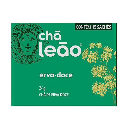 CHÁ ERVA-DOCE C/15 SACHÊS - LEÃO