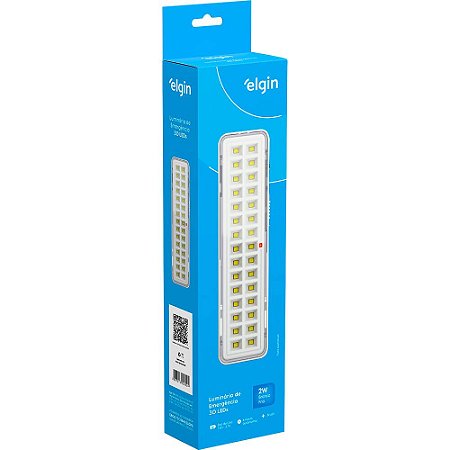 LUMINÁRIA DE EMERGÊNCIA 30 LEDS - ELGIN