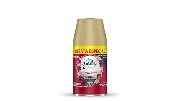 GLADE AUTOMATIC SPRAY REFIL FRUTAS E FLORES VIBRANTES - 269ML