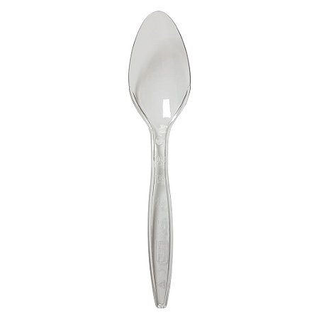 COLHER DE REFEIÇÃO LEVE CRISTAL C/50 UNIDADES - MEXA BEM