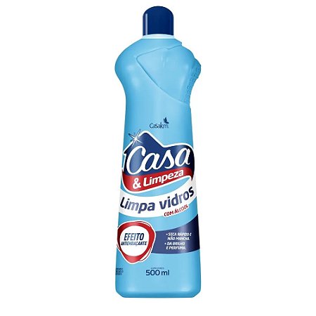 LIMPA VIDROS CASA & LIMPEZA SQUEEZE - 500ML