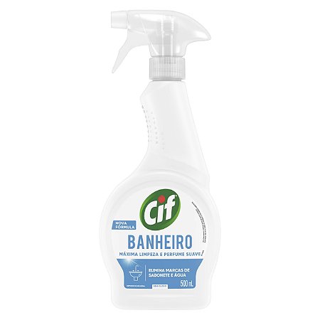LIMPADOR CIF BANHEIRO GATILHO - 500ML