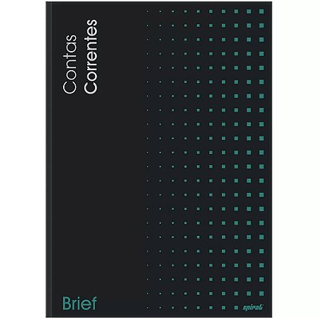 LIVRO CONTA CORRENTE OFÍCIO 100 FLS - SPIRAL