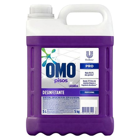 DESINFETANTE OMO PISOS LAVANDA - 5L