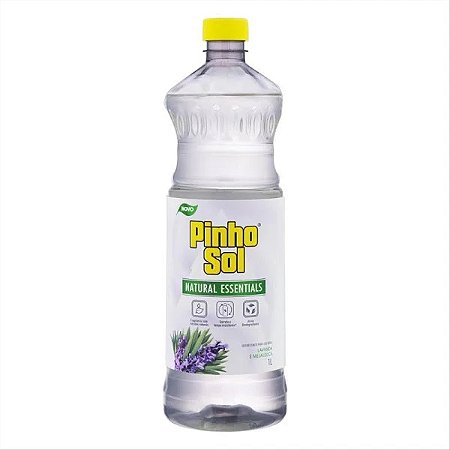 DESINFETANTE PINHO SOL NATURAL ESSENTIALS LAVANDA E MELALEUCA - 1L
