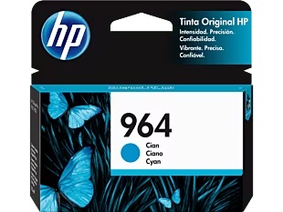 CARTUCHO HP 964 3JA50AL CIANO - 10,74ML