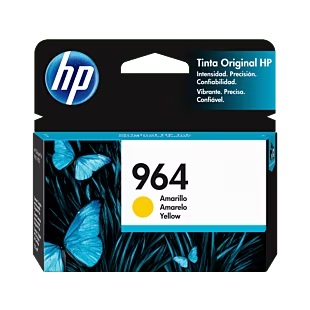 CARTUCHO HP 964 3JA52AL AMARELO - 10,7ML