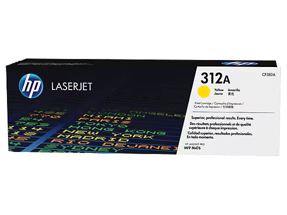 TONER HP 312A AMARELO - CF382AB