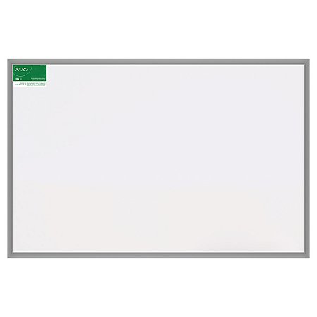 QUADRO BRANCO STANDARD ALUMÍNIO POP 90CMX60CM - SOUZA & CIA