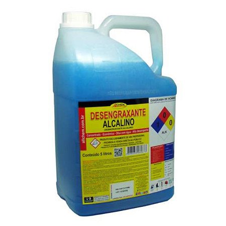 DESENGRAXANTE ALCALINO 5L - ALLCHEM QUÍMICA