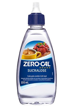 ADOÇANTE LÍQUIDO ZERO-CAL SUCRALOSE - 100ML