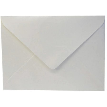 ENVELOPE VISITA VERGÊ 80G 80MMX115MM BRANCO DIAMANTE C/100 UNIDADES - ROMITEC