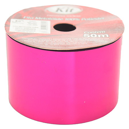 FITA METALÓIDE 50MM PINK ROLO C/50M - KIT