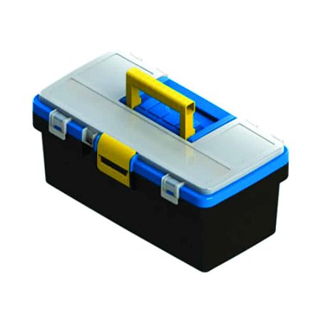 CAIXA DE FERRAMENTAS COM BANDEJA 14" - VALEPLAST