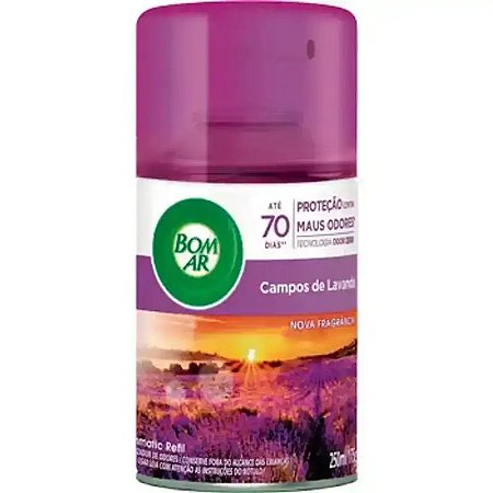 BOM AR FRESHMATIC SPRAY AUTOMÁTICO LAVANDA REFIL - 250ML