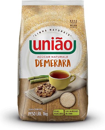 AÇÚCAR UNIÃO DEMERARA NATURALE - 1KG