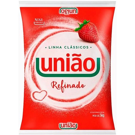AÇÚCAR UNIÃO REFINADO - 5KG