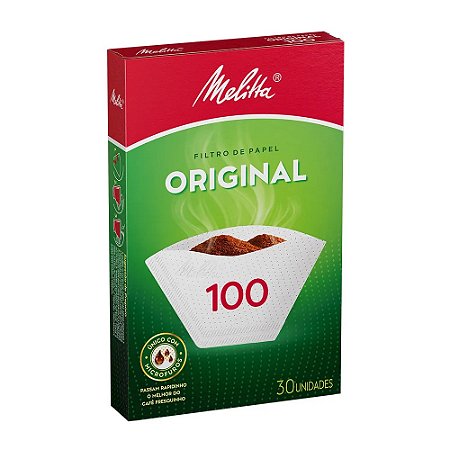 FILTRO DE PAPEL ORIGINAL 100 C/30 UNIDADES - MELITTA