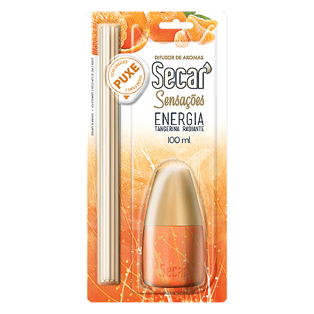DIFUSOR DE AROMAS SECAR TANGERINA RADIANTE - 100ML