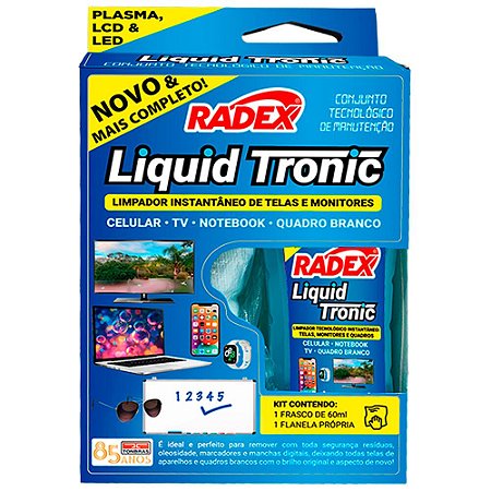 KIT LIMPADOR TECNOLÓGICO LIQUID TRONIC - RADEX