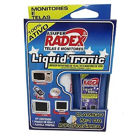 KIT LIMPADOR LIQUID TRONIC 60ML - RADEX