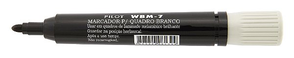 MARCADOR PARA QUADRO BRANCO WBM-7 PRETO - PILOT