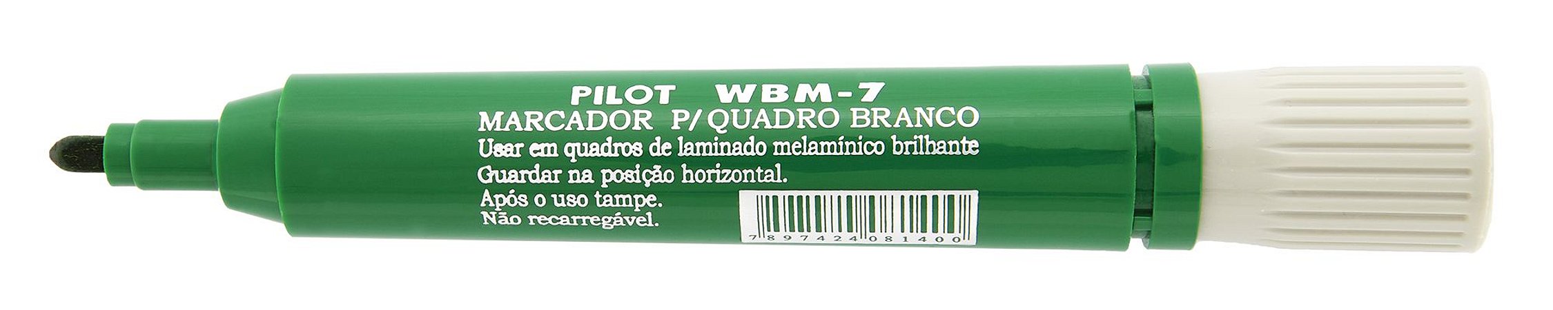 MARCADOR PARA QUADRO BRANCO WBM-7 VERDE - PILOT