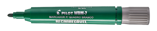 MARCADOR PARA QUADRO BRANCO WBM-7 VERDE - PILOT