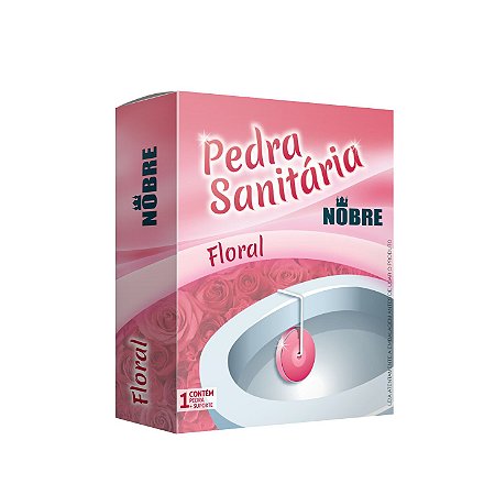 PEDRA SANITÁRIA FLORAL - NOBRE