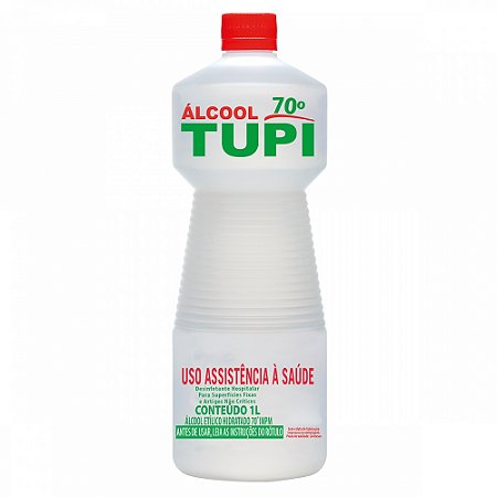 ÁLCOOL LÍQUIDO TUPI 70° INPM NEUTRO - 1L