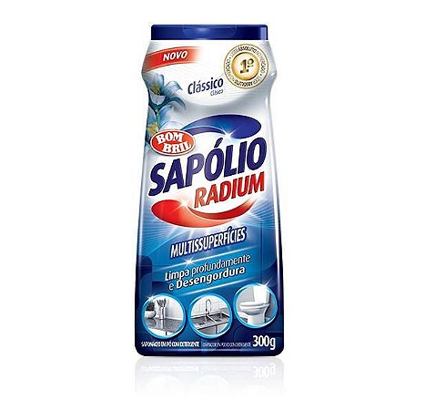 SAPÓLIO RADIUM PÓ CLÁSSICO - 300G