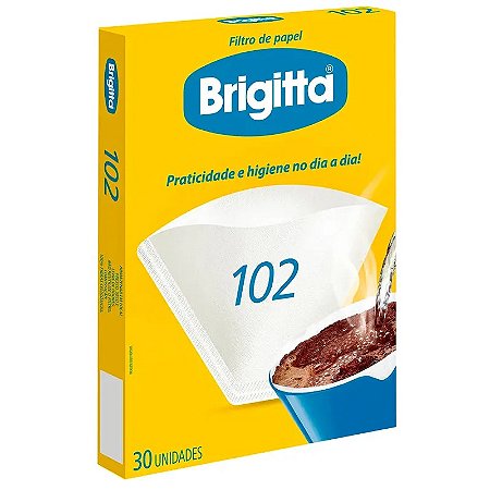 FILTRO DE PAPEL 102 C/30 UNIDADES - BRIGITTA