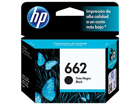 CARTUCHO HP 662 CZ103AB PRETO - 2ML