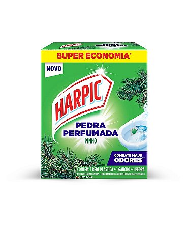 PEDRA PERFUMADA PINHO - HARPIC