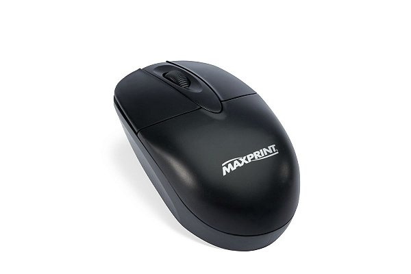 MOUSE ÓTICO USB 800 DPI PRETO - MAXPRINT