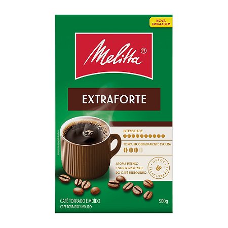 CAFÉ EXTRAFORTE MELITTA VÁCUO - 500G